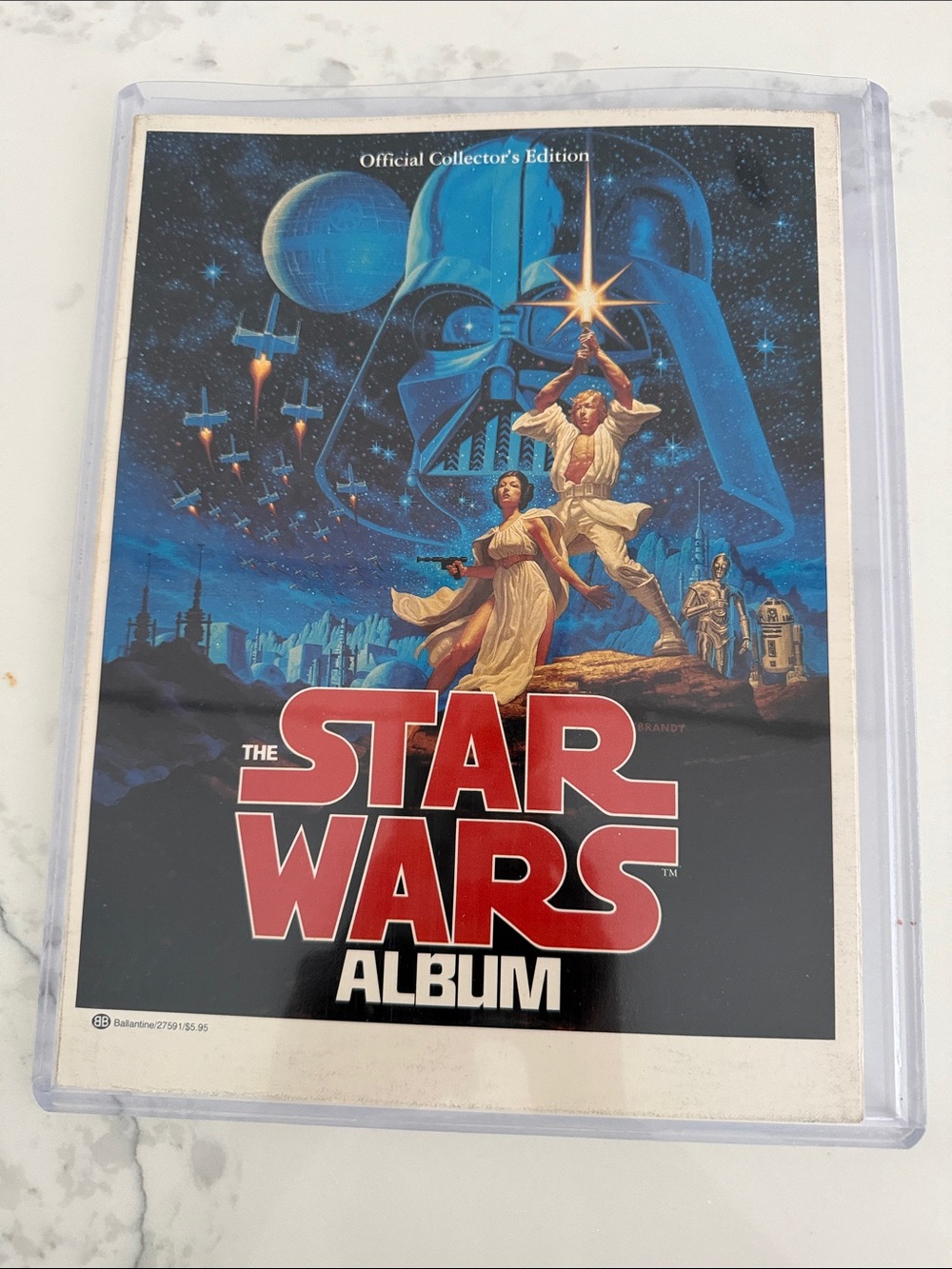 Star Wars Album magazine - Blue/Red